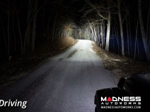 Jeep Wrangler JL LED Light Bar w/ Bracket - 50" - White Driving